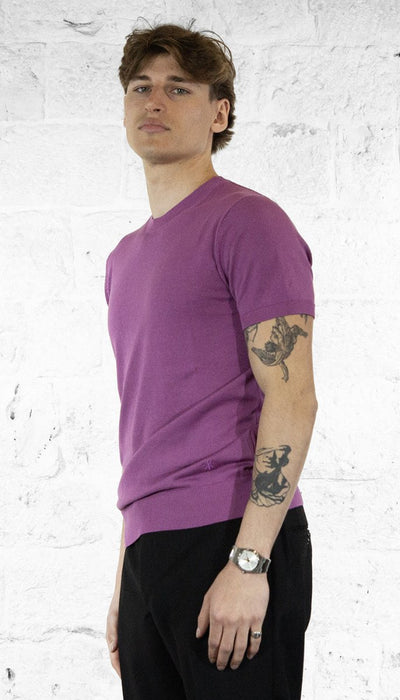 Manuel Ritz Maglia in filo di cotone maniche corte T-shirt e Polo - Boutique Luisa Trendy