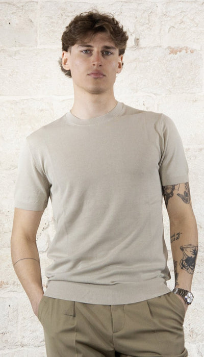 Manuel Ritz Maglia in filo di cotone maniche corte T-shirt e Polo - Boutique Luisa Trendy