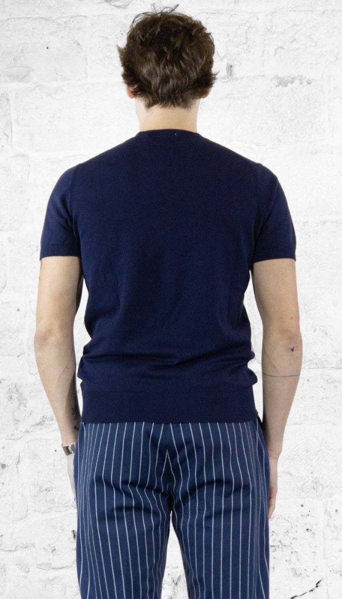 Manuel Ritz Maglia in filo di cotone maniche corte T-shirt e Polo - Boutique Luisa Trendy