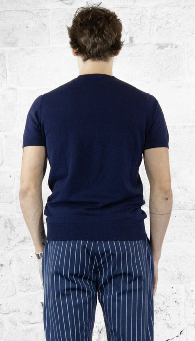 Manuel Ritz Maglia in filo di cotone maniche corte T-shirt e Polo - Boutique Luisa Trendy