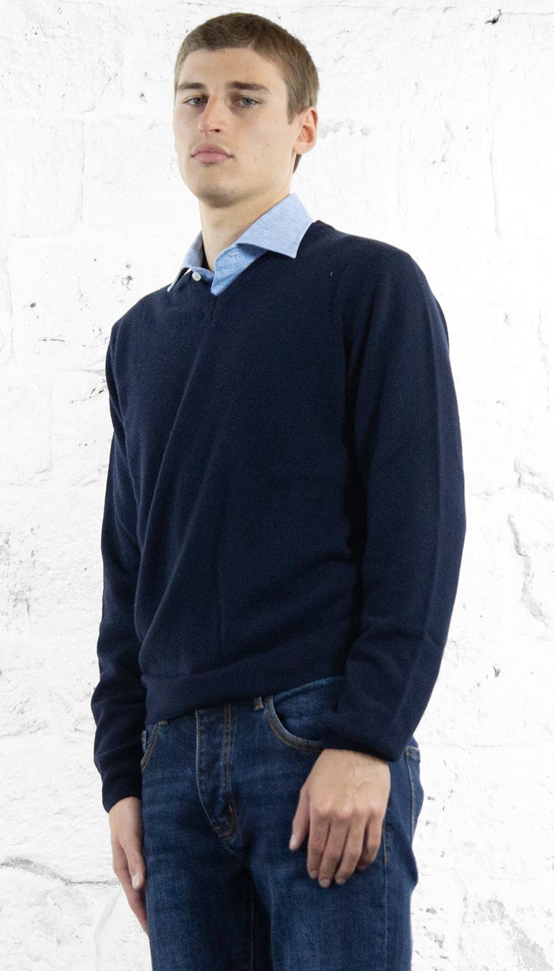 Manuel Ritz Maglia scollo a V in lana Maglie e cardigan uomo - Boutique Luisa Trendy