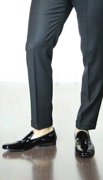 Manuel Ritz Mocassino nero abrasivato lucido Scarpe Uomo - Boutique Luisa Trendy