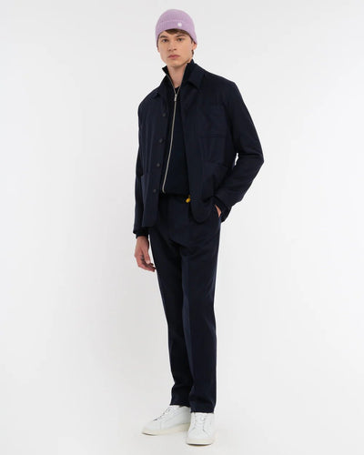 Manuel Ritz Pantalone con pinces flanella di lana stretch Pantaloni Uomo - Boutique Luisa Trendy