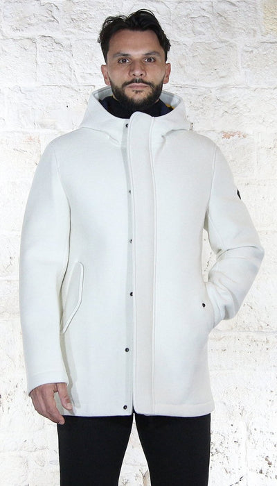 Manuel Ritz Parka con cappuccio in misto lana Capispalla Uomo - Boutique Luisa Trendy