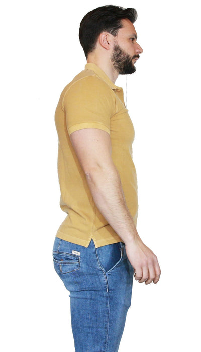 Manuel Ritz Polo in cotone piquet tinto capo T-shirt e Polo - Boutique Luisa Trendy