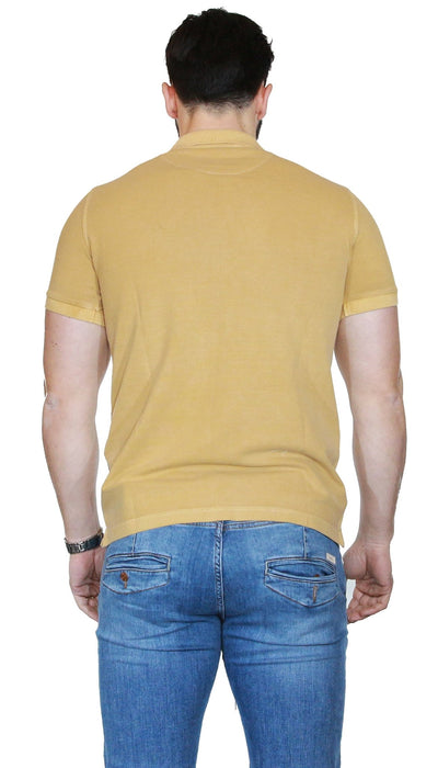 Manuel Ritz Polo in cotone piquet tinto capo T-shirt e Polo - Boutique Luisa Trendy