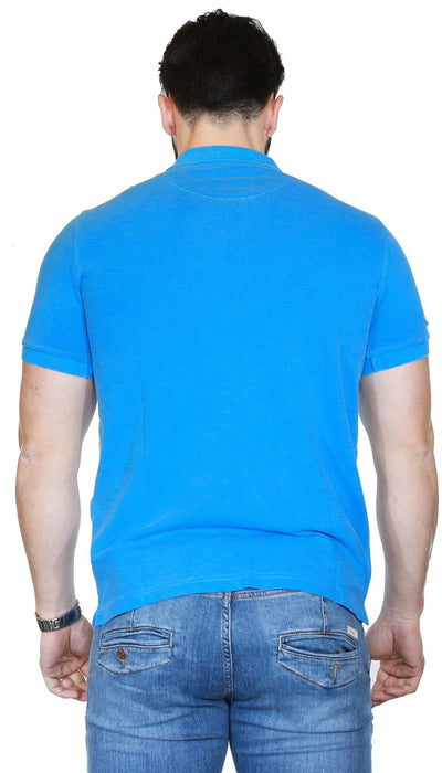 Manuel Ritz Polo in cotone piquet tinto capo T-shirt e Polo - Boutique Luisa Trendy
