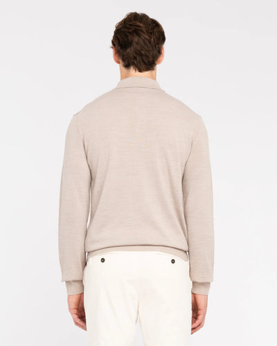 Manuel Ritz Polo in misto lana beige T-shirt e Polo - Boutique Luisa Trendy