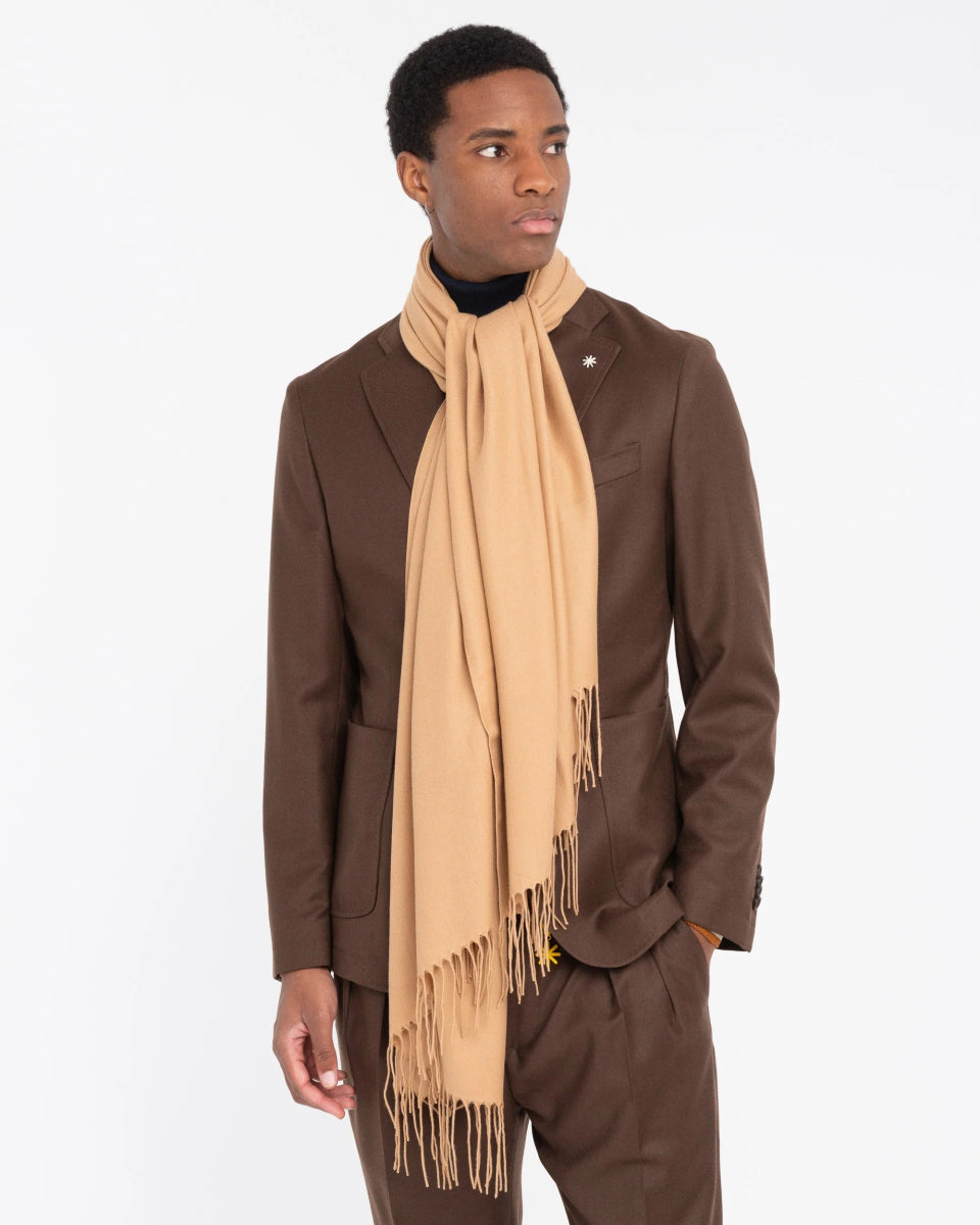 Manuel Ritz Sciarpa misto viscosa beige Accessori - Boutique Luisa Trendy