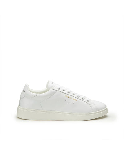 Manuel Ritz Sneakers in pelle bianca Scarpe Uomo - Boutique Luisa Trendy