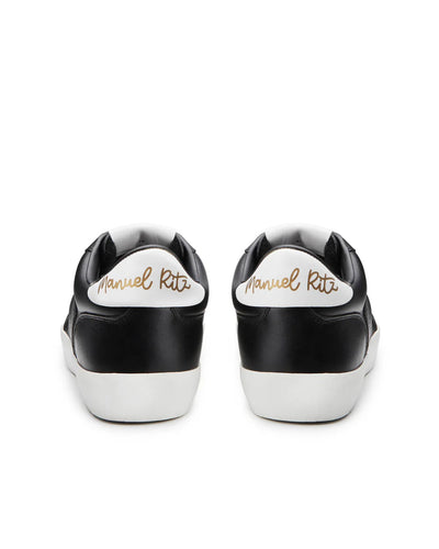 Manuel Ritz Sneakers mix pelle nero Scarpe Uomo - Boutique Luisa Trendy