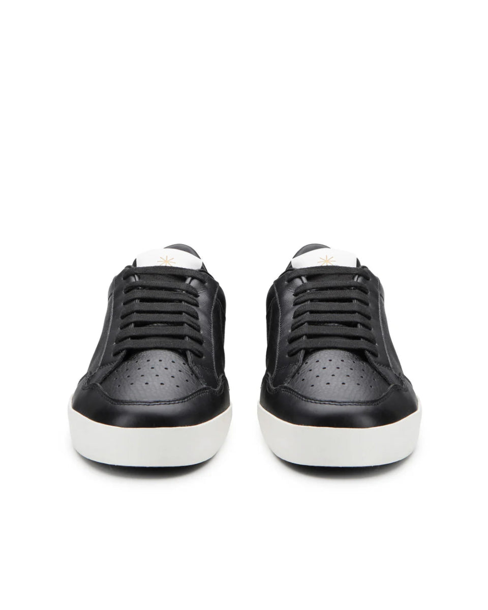 Manuel Ritz Sneakers mix pelle nero Scarpe Uomo - Boutique Luisa Trendy