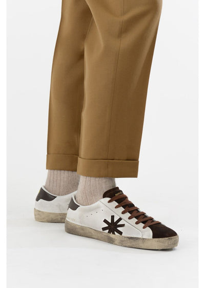 Manuel Ritz Sneakers vintage in pelle bicolore Scarpe Uomo - Boutique Luisa Trendy