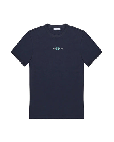 Manuel Ritz T-shirt 'notte magica' in cotone blu T-shirt e Polo - Boutique Luisa Trendy