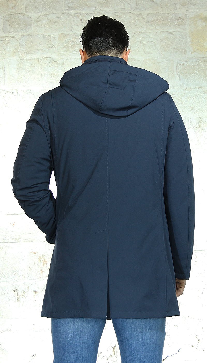 Manuel Ritz Trench imbottito in tessuto tech - core Capispalla Uomo - Boutique Luisa Trendy