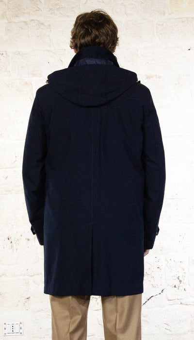 Manuel Ritz Trench in tessuto con gilet Capispalla Uomo - Boutique Luisa Trendy