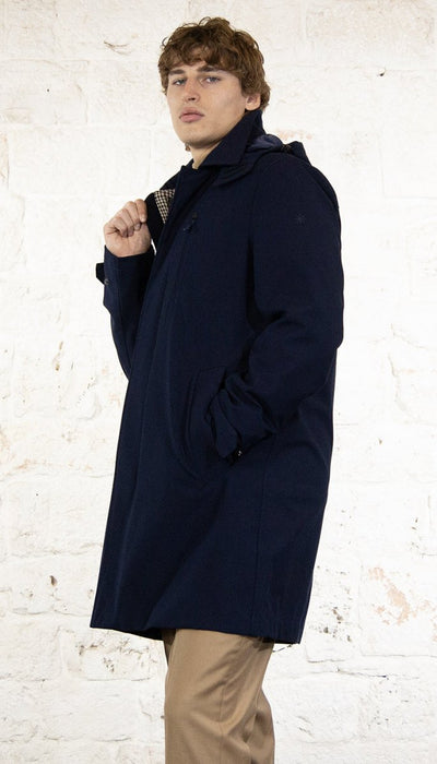 Manuel Ritz Trench in tessuto con gilet Capispalla Uomo - Boutique Luisa Trendy