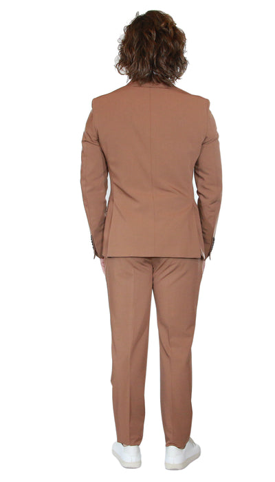 Manuel Ritz Abito slim fit in misto viscosa stretch