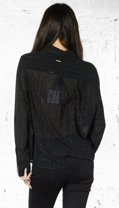 Nosecrets Camicia gessata diamanti 251NS128 Bluse e camicie - Boutique Luisa Trendy