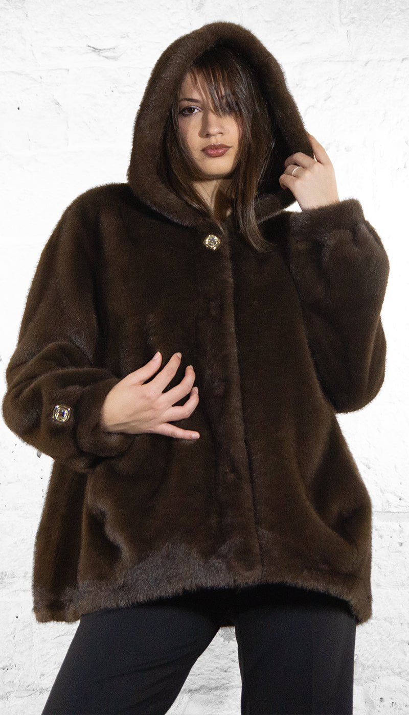 Nosecrets Giaccone simil pelliccia diamond chic