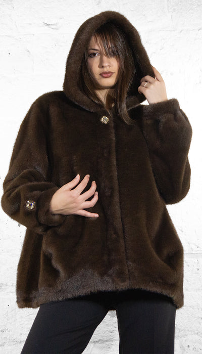 Nosecrets Giaccone simil pelliccia diamond chic