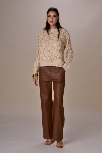 Nosecrets Maglia in crochet con paillettes Maglie e cardigan Donna - Boutique Luisa Trendy