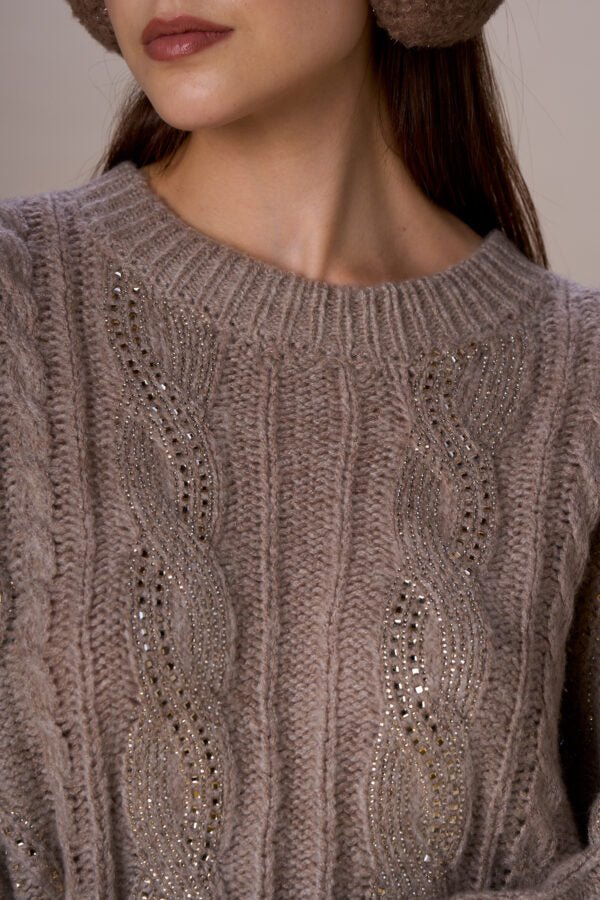 Nosecrets Maglia luxury trecce Maglie e cardigan Donna - Boutique Luisa Trendy