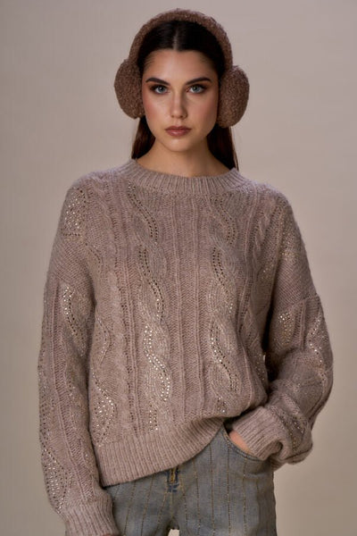 Nosecrets Maglia luxury trecce Maglie e cardigan Donna - Boutique Luisa Trendy