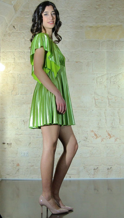 Nosecrets Milano Abito corto lamè Vestiti - Boutique Luisa Trendy