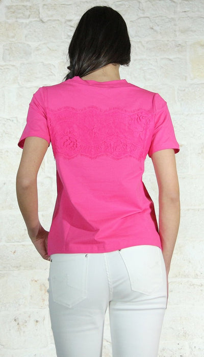 Nosecrets Milano T-shirt con pizzo. T-Shirt e top - Boutique Luisa Trendy