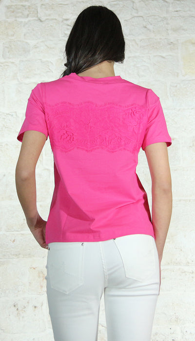 Nosecrets Milano T-shirt con pizzo.