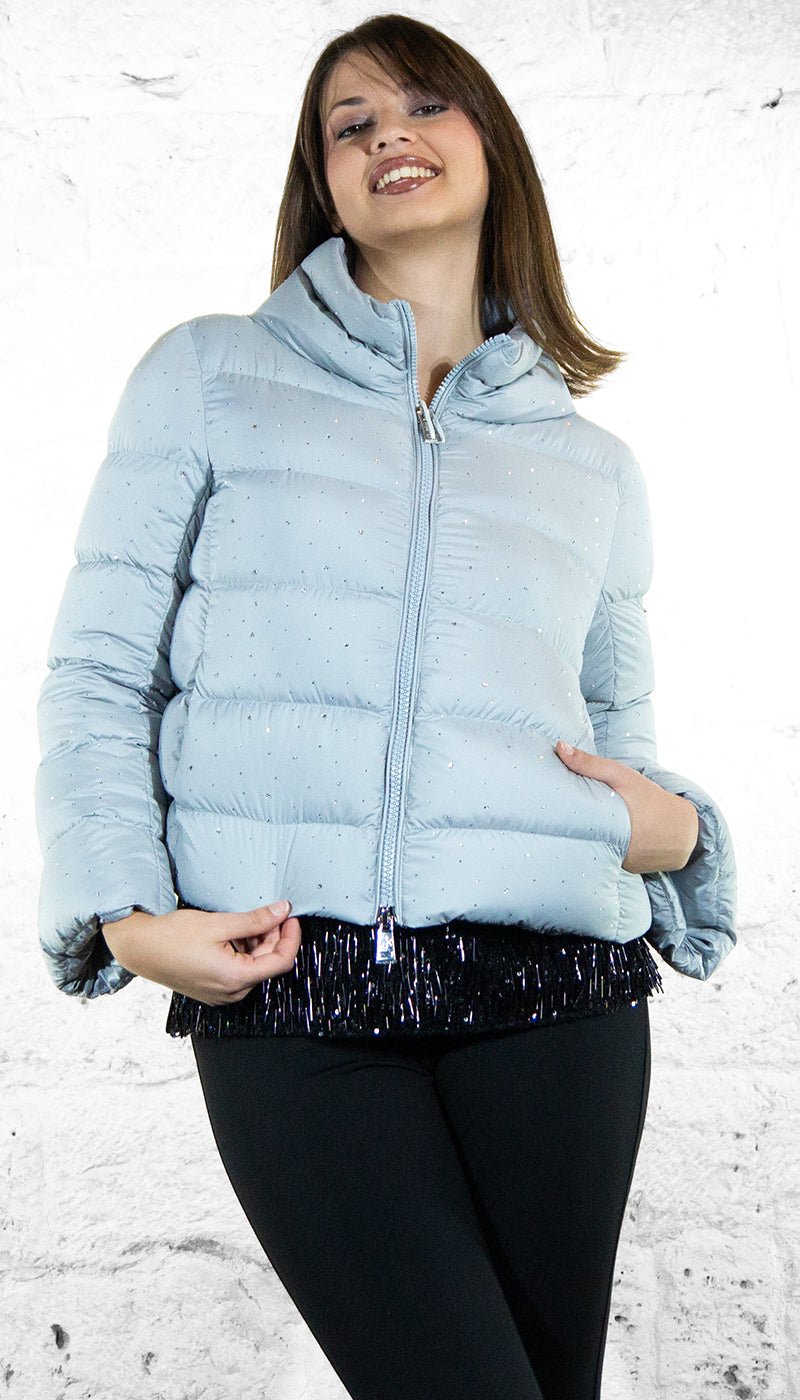 Nosecrets Piumino cappa diamanti Capispalla Donna - Boutique Luisa Trendy