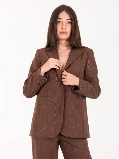 Nosecrets Tailleur gessato diamanti Tailleur - Boutique Luisa Trendy