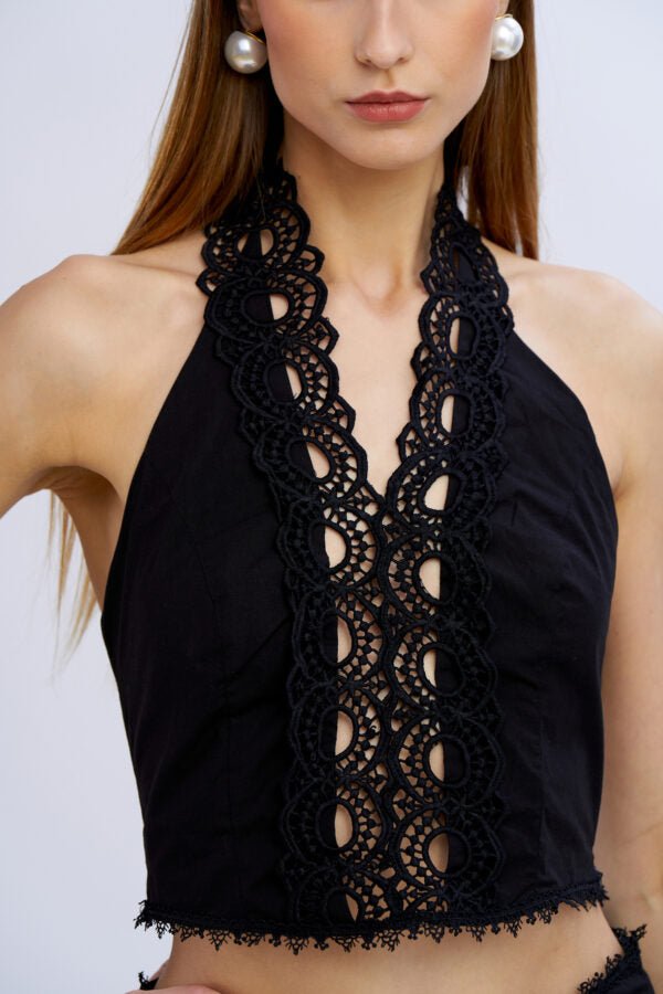 Nosecrets Top cropped in cotone T-Shirt e top - Boutique Luisa Trendy