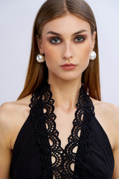 Nosecrets Top cropped in cotone T-Shirt e top - Boutique Luisa Trendy