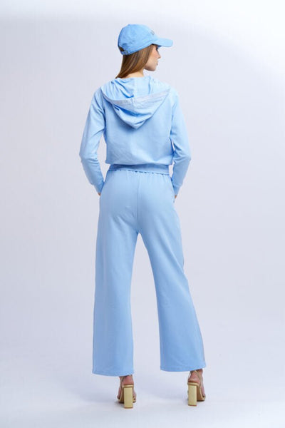 Nosecrets Tuta in cotone con strass Felpa - Boutique Luisa Trendy