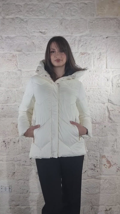 Conte Of Florence Piumino con cappuccio