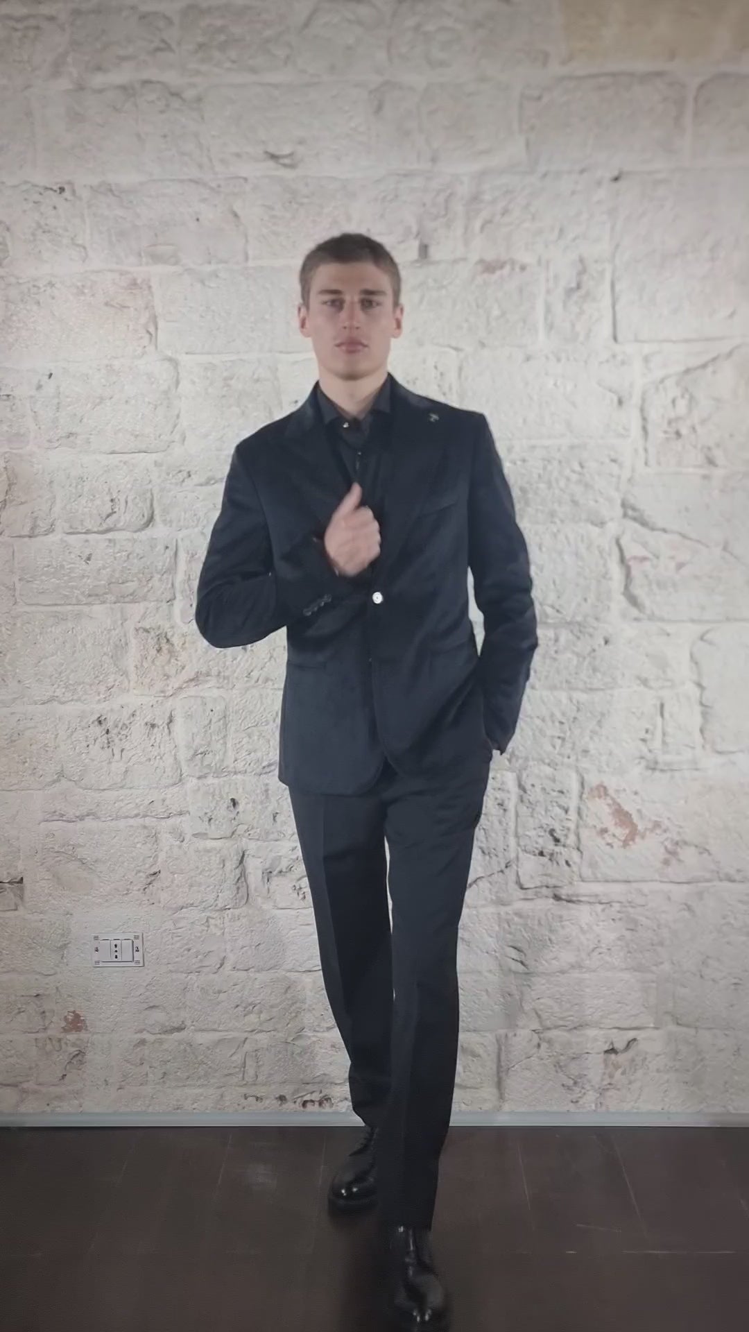 Havana & Co Giacca uomo in velluto