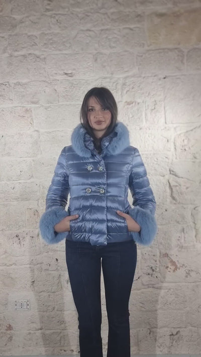 Nosecrets Piumino doppiopetto corto lux