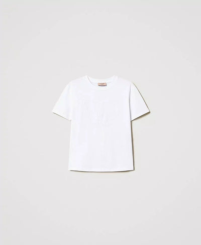 Twinset T-shirt con Oval T ricamato