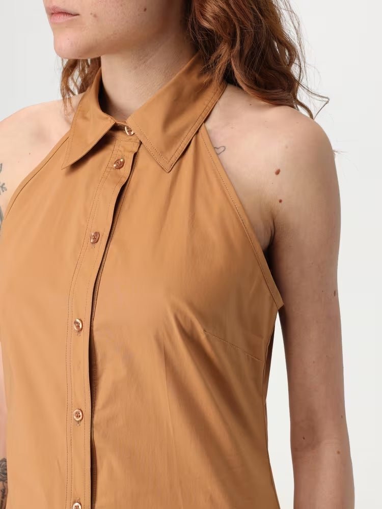 Twinset Abito chemisier in cotone Vestiti - Boutique Luisa Trendy