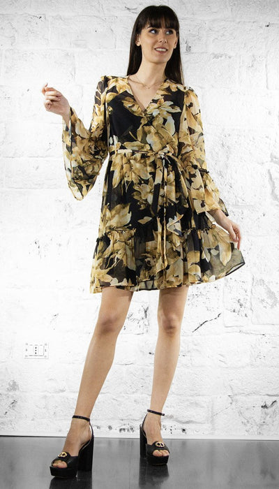 Twinset Abito corto a fiori 251LB2ZCC Vestiti - Boutique Luisa Trendy