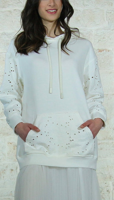 Twinset Abito longuette in felpa e tulle Vestiti - Boutique Luisa Trendy
