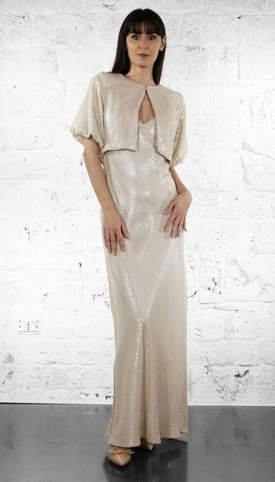 Twinset Abito lungo con ricamo di paillettes Vestiti - Boutique Luisa Trendy