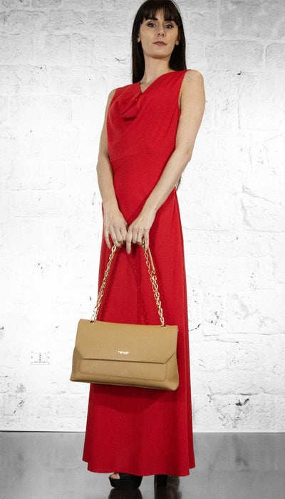 Twinset Abito lungo smanicato in georgette Vestiti - Boutique Luisa Trendy