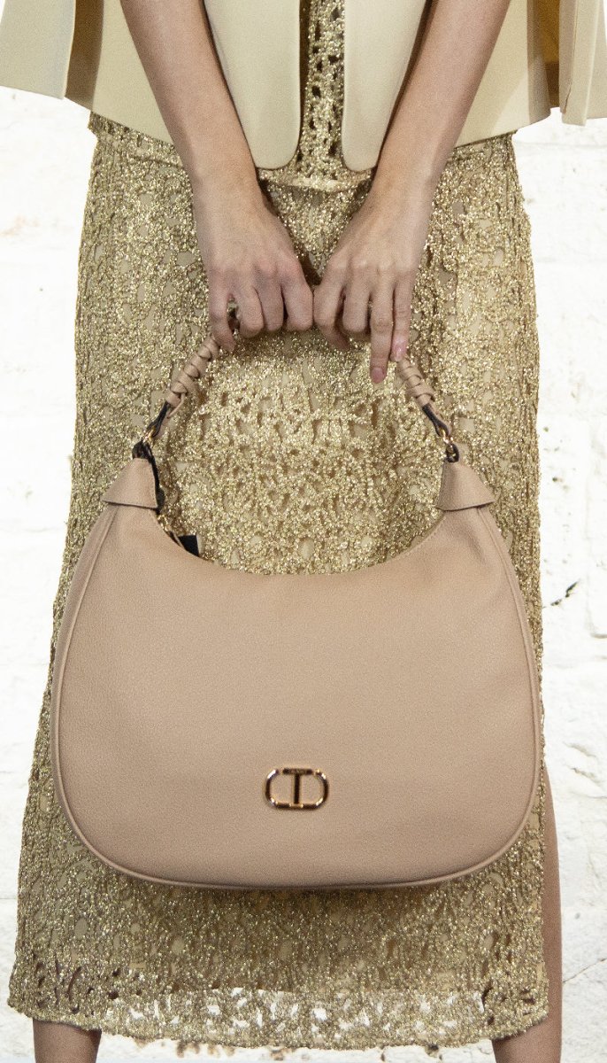Twinset Borsa Hobo in similpelle 251TD8060 Borse e portafogli - Boutique Luisa Trendy