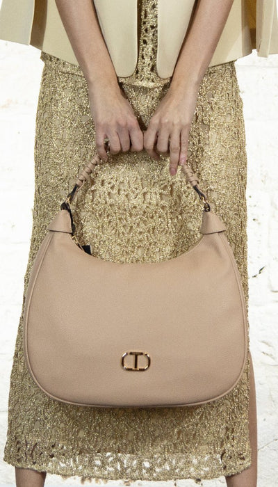 Twinset Borsa Hobo in similpelle 251TD8060 Borse e portafogli - Boutique Luisa Trendy