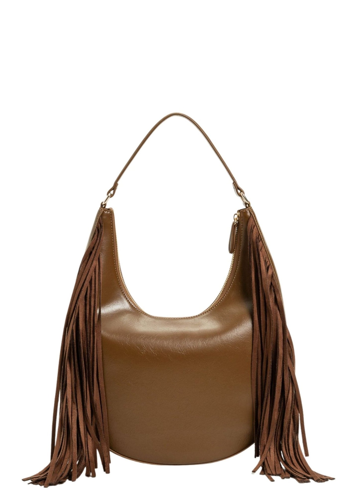 Twinset Borsa Hobo nera in similpelle 252TB7121 Borse e portafogli - Boutique Luisa Trendy