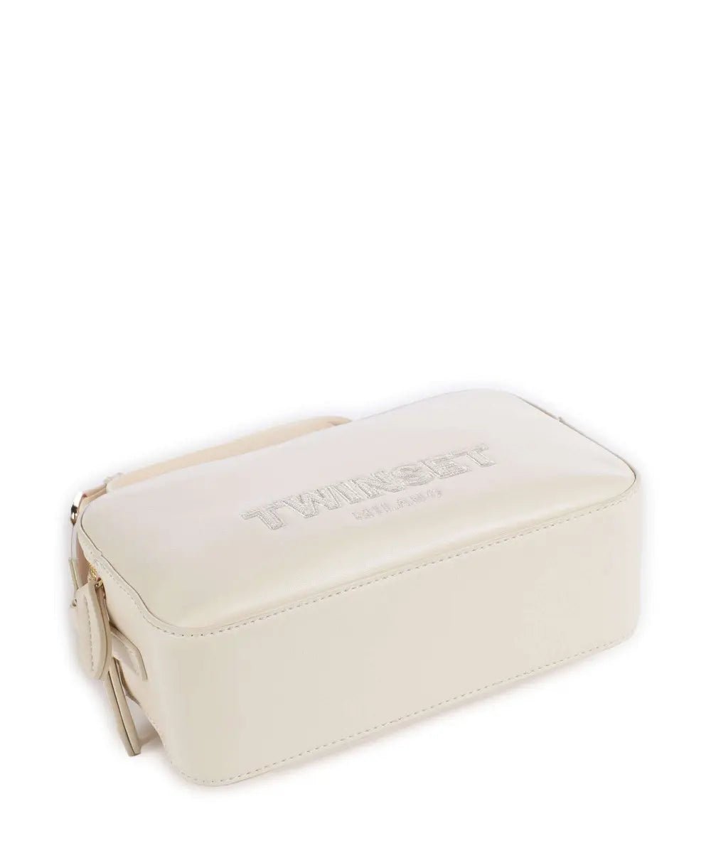 Twinset Borsa in ecopelle con scritta logo e tracolla Borse e portafogli - Boutique Luisa Trendy