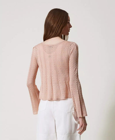 Twinset Cardigan doppio uso con laccetti Maglie e cardigan Donna - Boutique Luisa Trendy